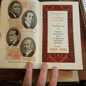 Calendar 1923-1924 for movie release